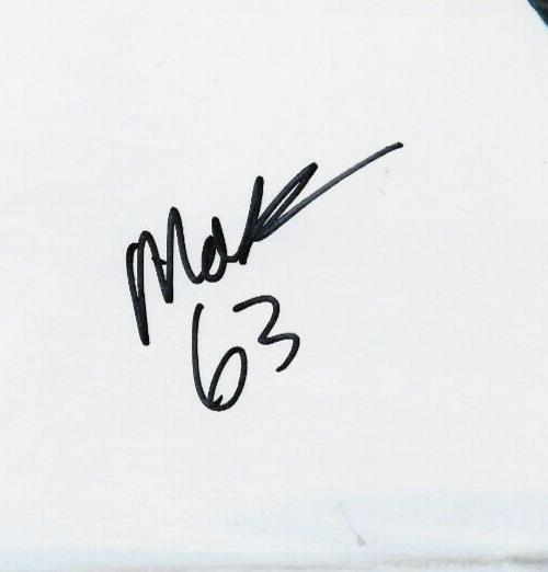 Signed Max Sasson Vancouver Canucks Autographed 8x10 Photo #1 Original