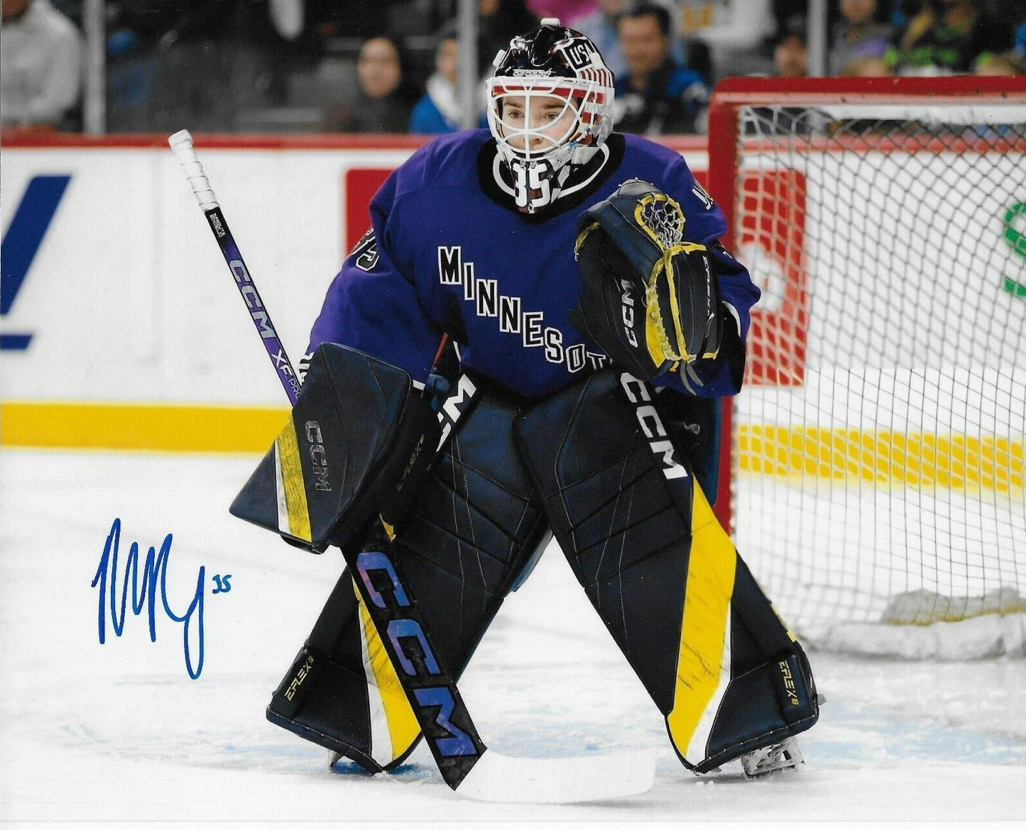 Signed Maddie Rooney PWHL Minnesota Frost Team USA Hockey 8x10 Photo #7 Original
