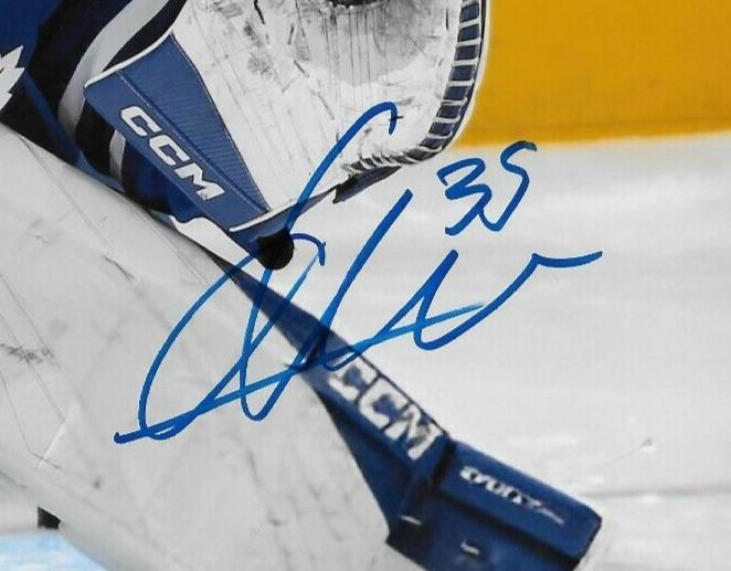 Signed Dennis Hildeby Toronto Maple Leafs Autographed 8x10 Photo #1 Original