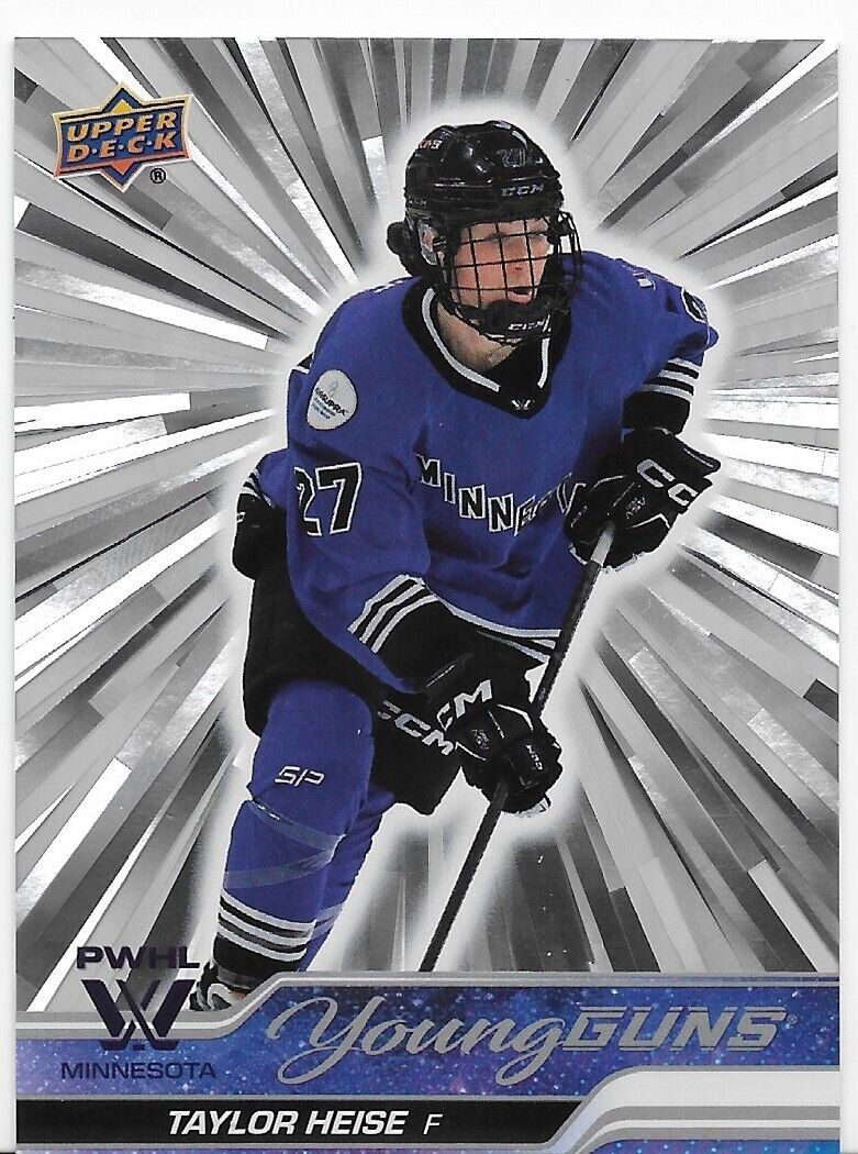2024-25 Upper Deck PWHL Hockey Taylor Heise Young Guns Outburst #61 Minnesota