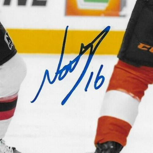 Signed Nathan Legare New Jersey Devils Autographed 8x10 Photo #2 Original