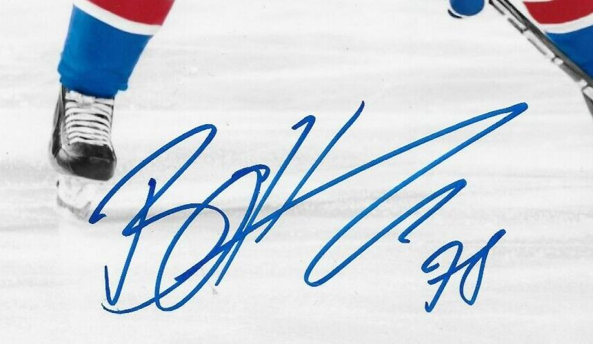 Signed Brennan Othmann New York Rangers Autographed 8x10 Photo #7 Original