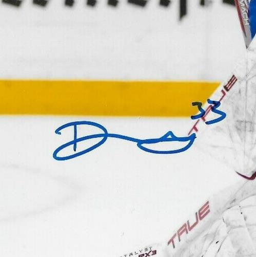 Signed Dylan Garand New York Rangers Autographed 8x10 Photo #5 Original
