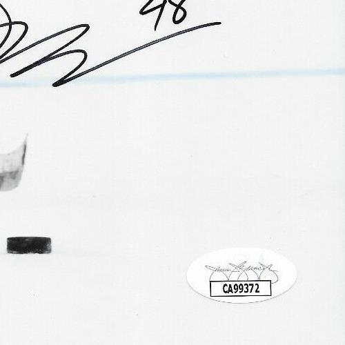 Signed Lane Hutson Montreal Canadiens 8x10 Photo #2 Original JSA Authentication