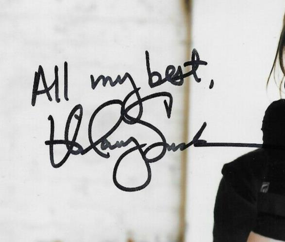 Signed Hilary Swank Million Dollar Baby 8x10 Photo #1 with JSA Authentication