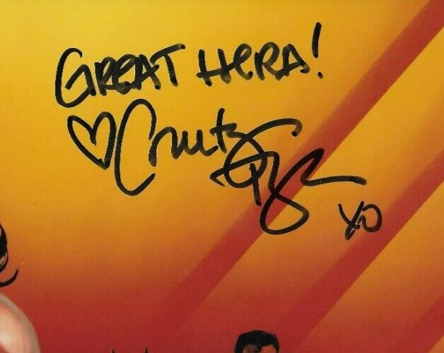 Signed Courtenay Taylor Justice League Heroes 8x10 Photo #1 w JSA Authentication