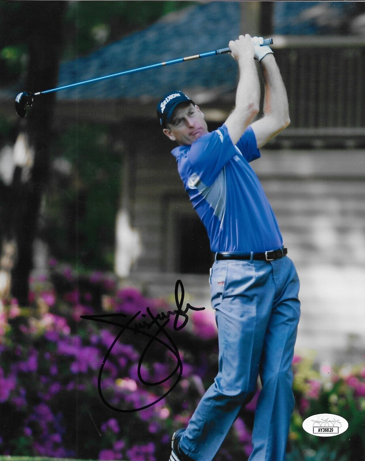 Signed Jim Furyk PGA Golf Autographed 8x10 Photo #6 with JSA Authentication