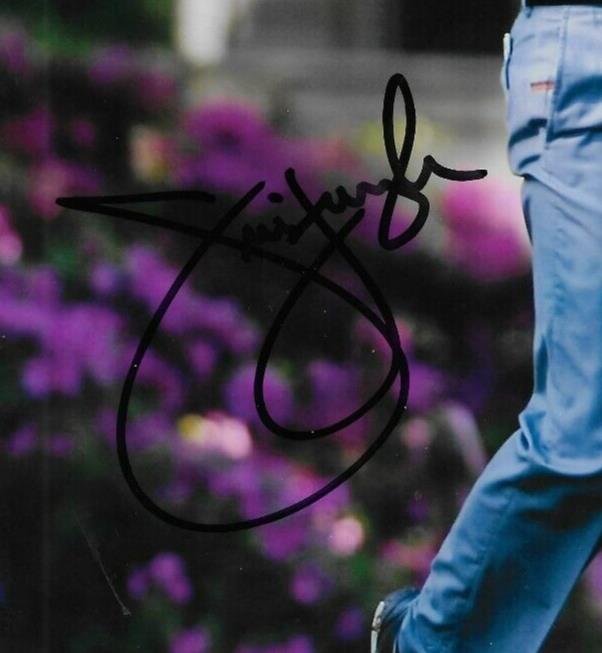 Signed Jim Furyk PGA Golf Autographed 8x10 Photo #6 with JSA Authentication