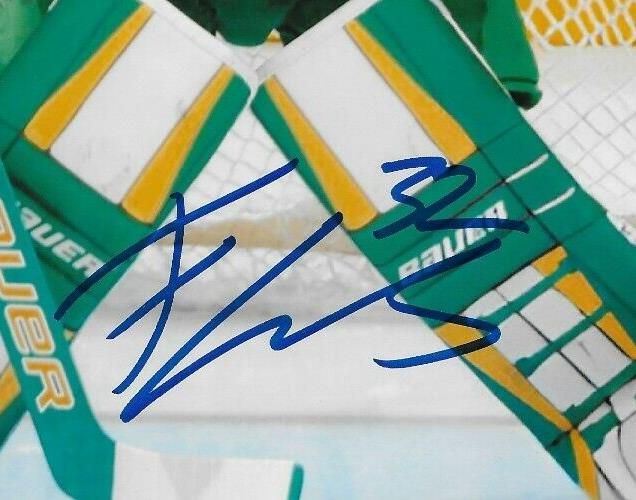 Signed Filip Gustavsson Minnesota Wild Autographed 8x10 Photo #1 Original