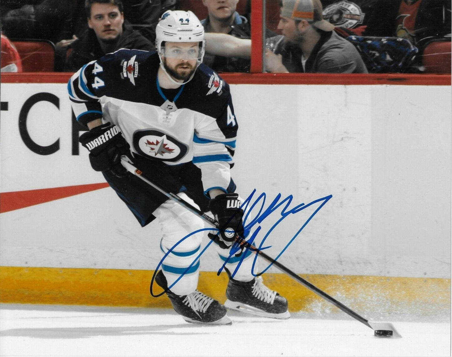 Signed Josh Morrissey Winnipeg Jets Autographed 8x10 Photo #1 Original