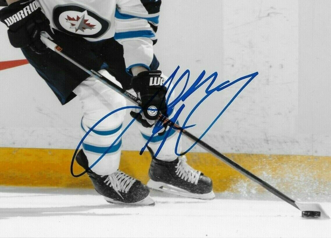 Signed Josh Morrissey Winnipeg Jets Autographed 8x10 Photo #1 Original