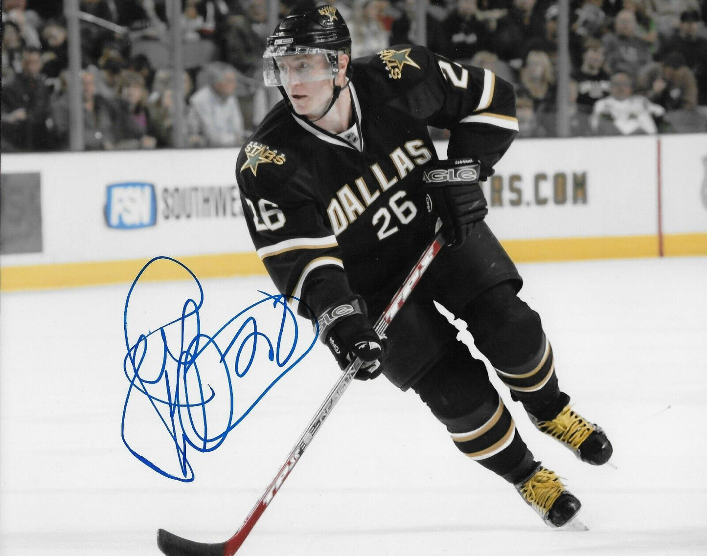 Signed Jere Lehtinen Dallas Stars Autographed 8x10 Photo #3 Original