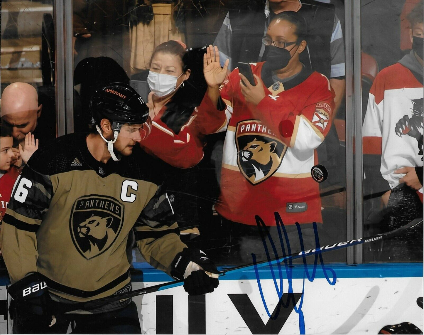 Signed Aleksander Barkov Florida Panthers Autographed 8x10 Photo #1 Original