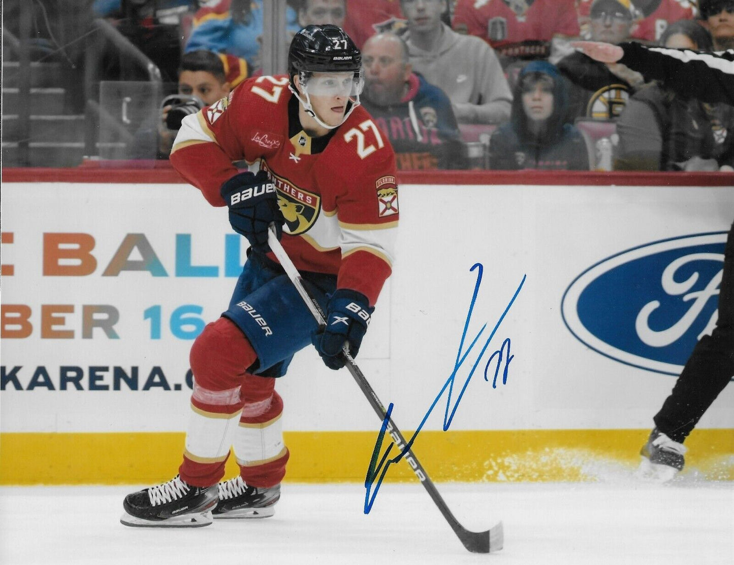 Signed Eetu Luostarinen Florida Panthers Autographed 8x10 Photo #1 Original