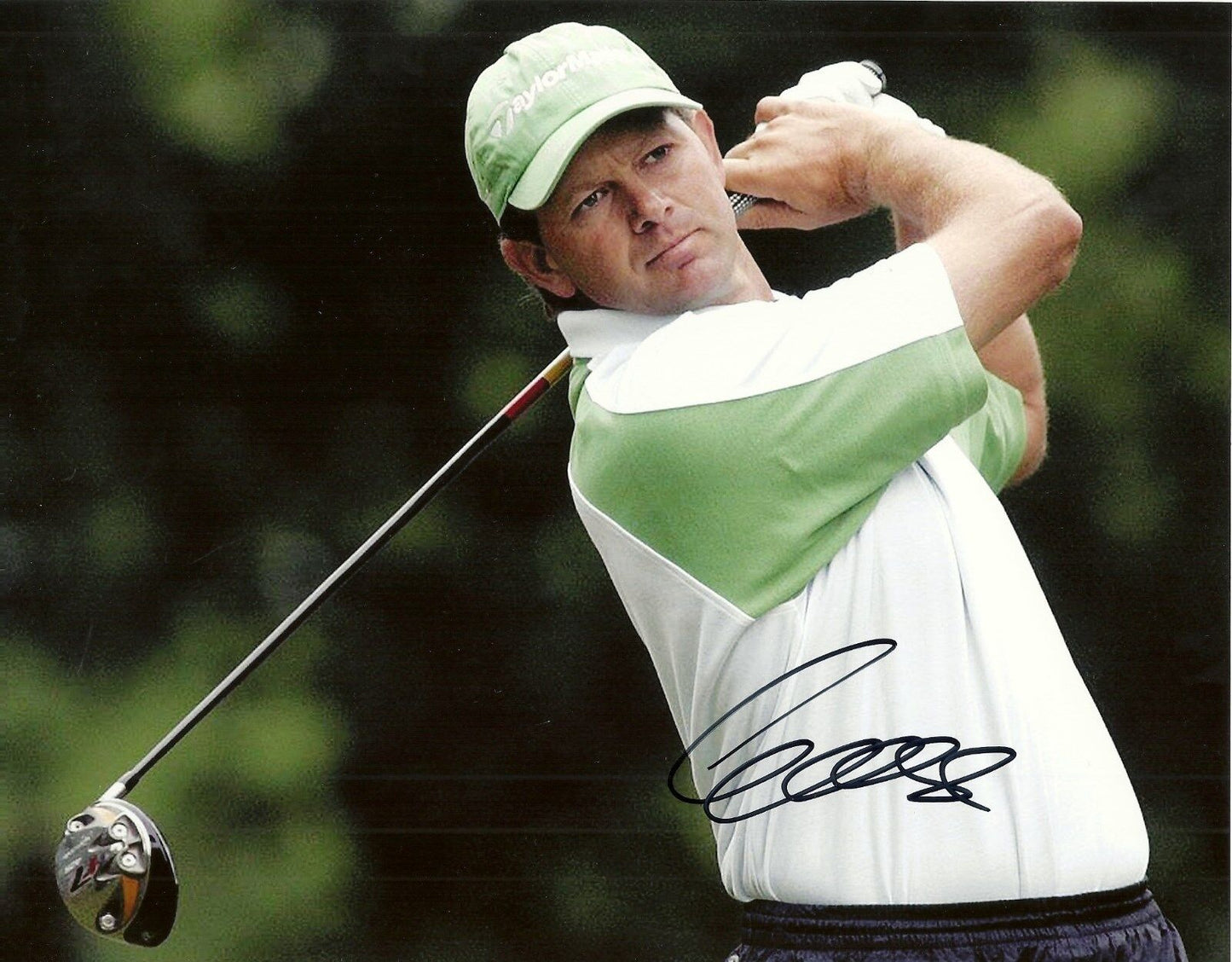 Signed Retief Goosen PGA Golf Autographed 8x10 Photo #2 Original