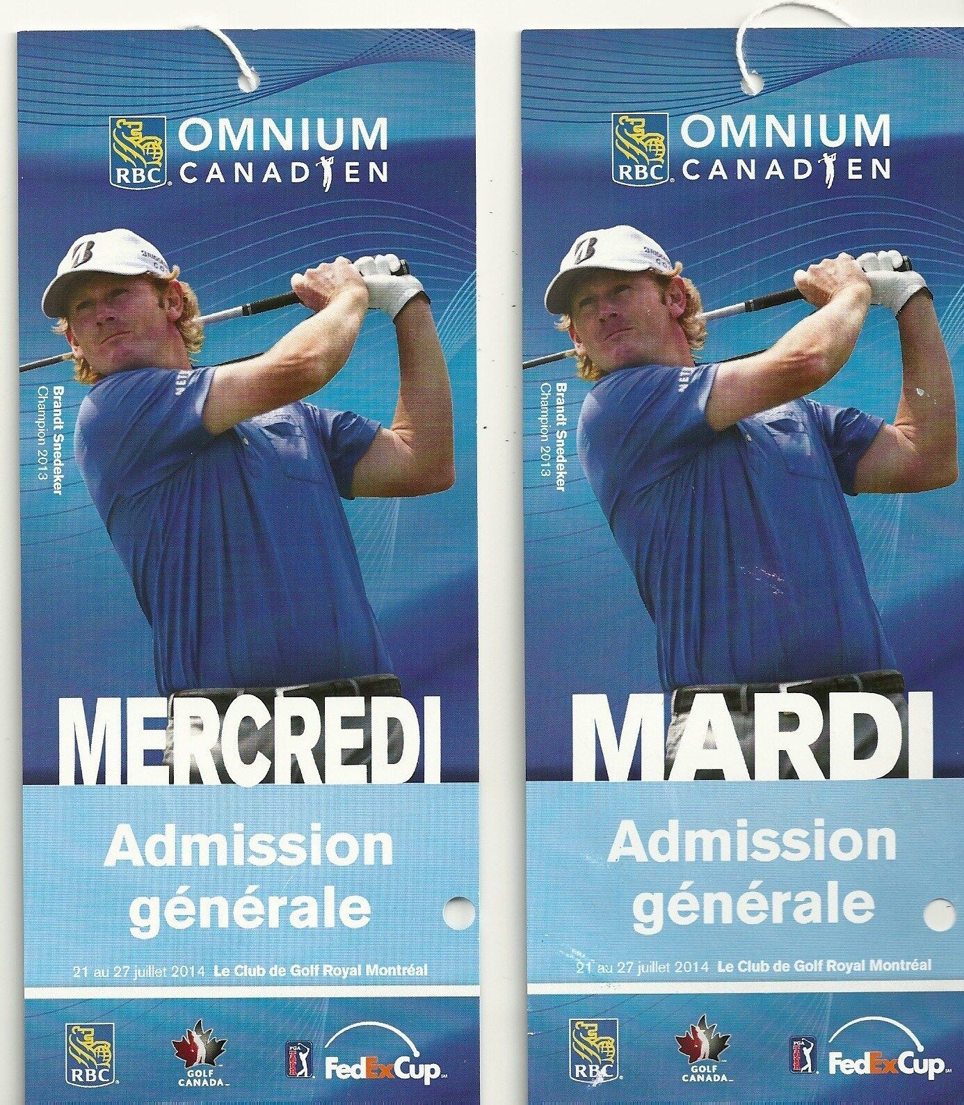 Signed Hunter Mahan PGA Golf Autographed 8x10 Photo #7 Original