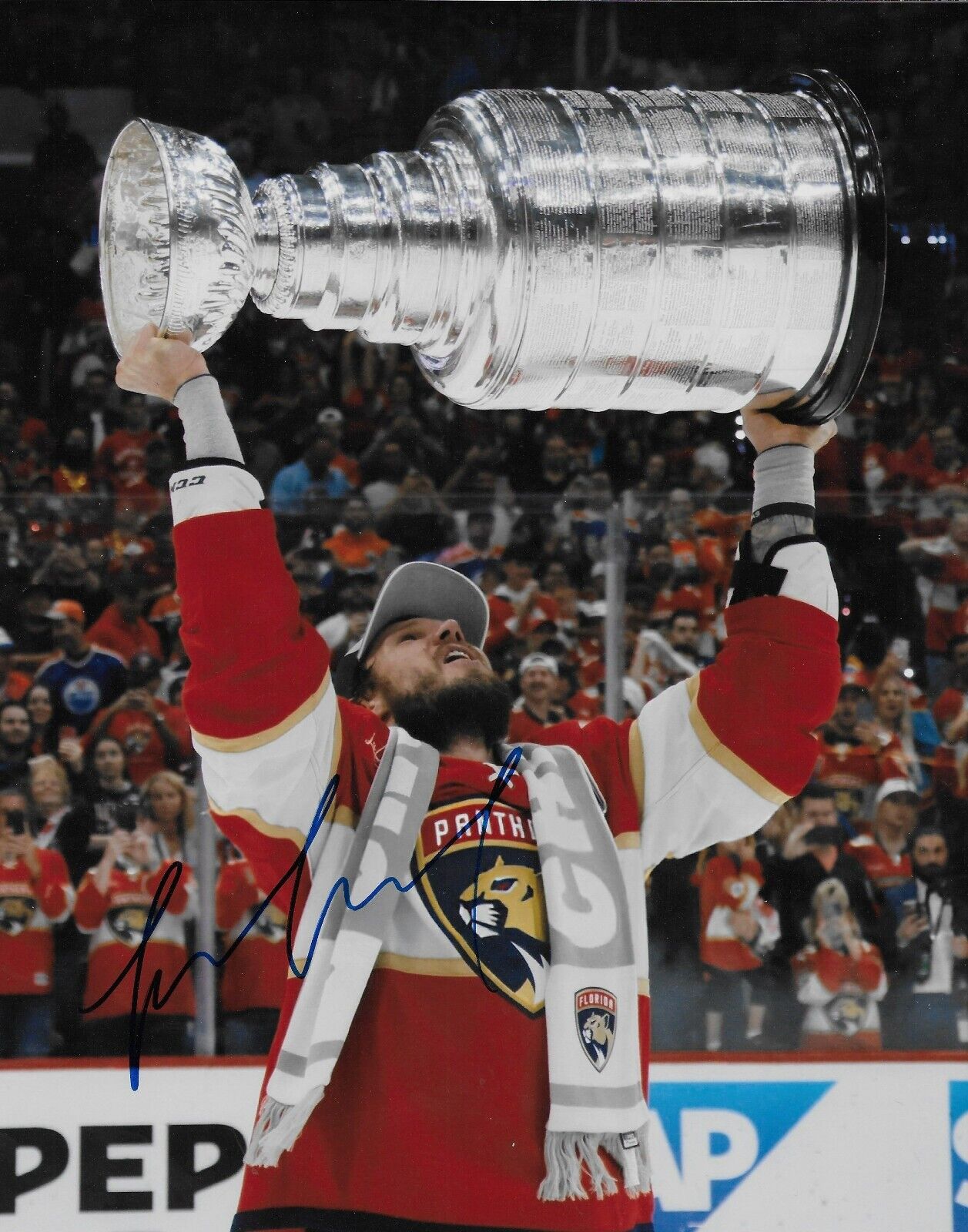 Signed Dmitry Kulikov Florida Panthers Stanley Cup 8x10 Photo #2 Original