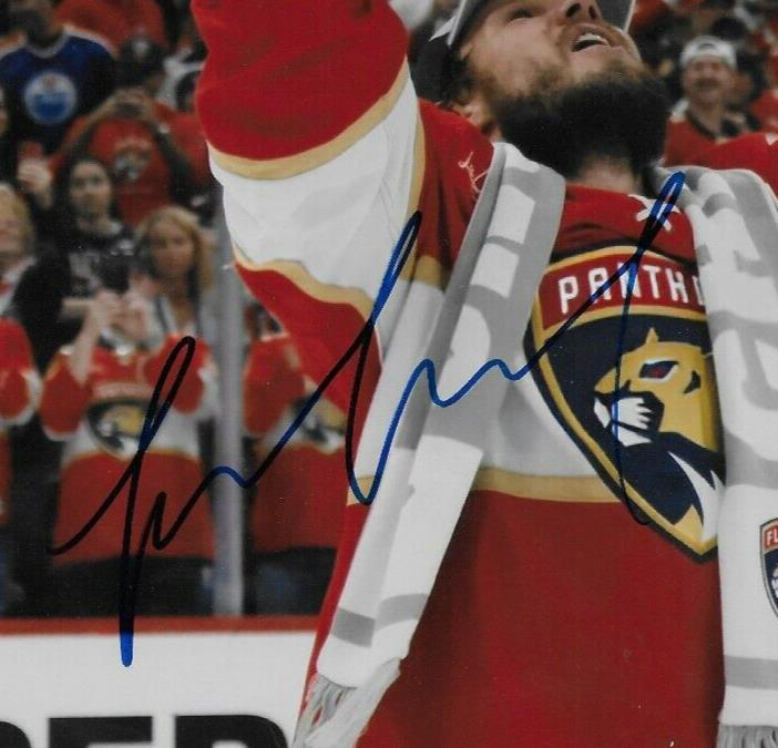 Signed Dmitry Kulikov Florida Panthers Stanley Cup 8x10 Photo #2 Original