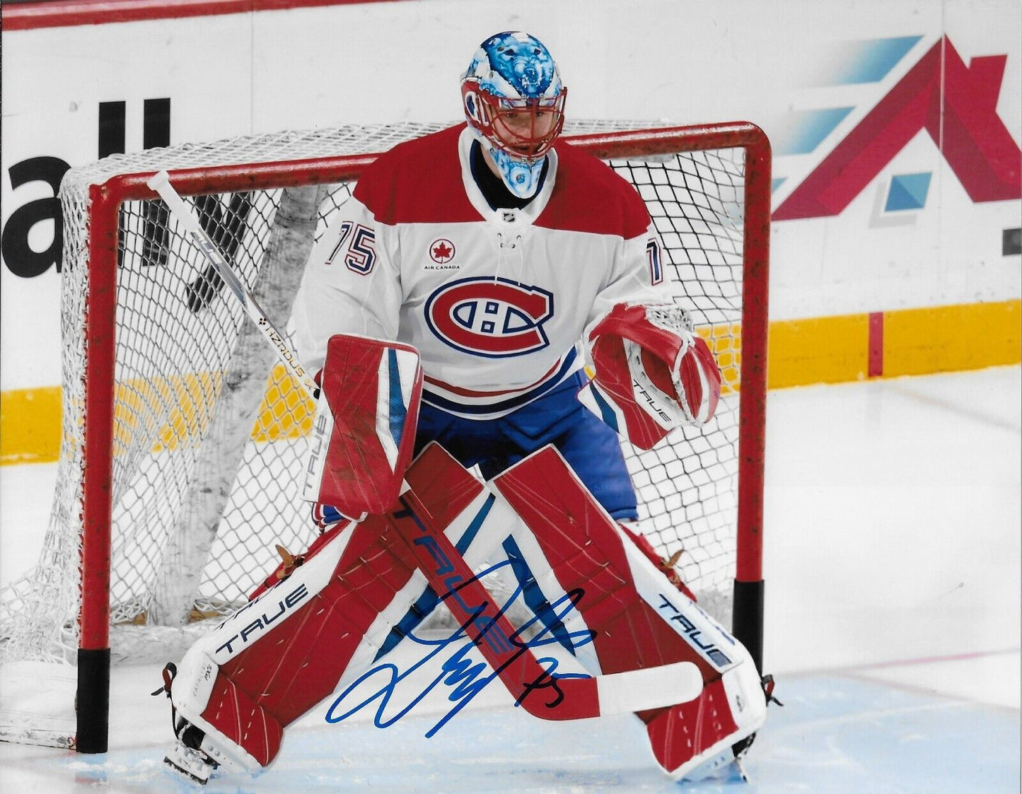Signed Jakub Dobes Montreal Canadiens Autographed 8x10 Photo #4 Original