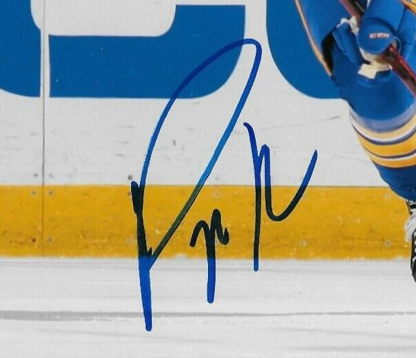 Signed Peyton Krebs Buffalo Sabres Autographed 8x10 Photo #3 Original