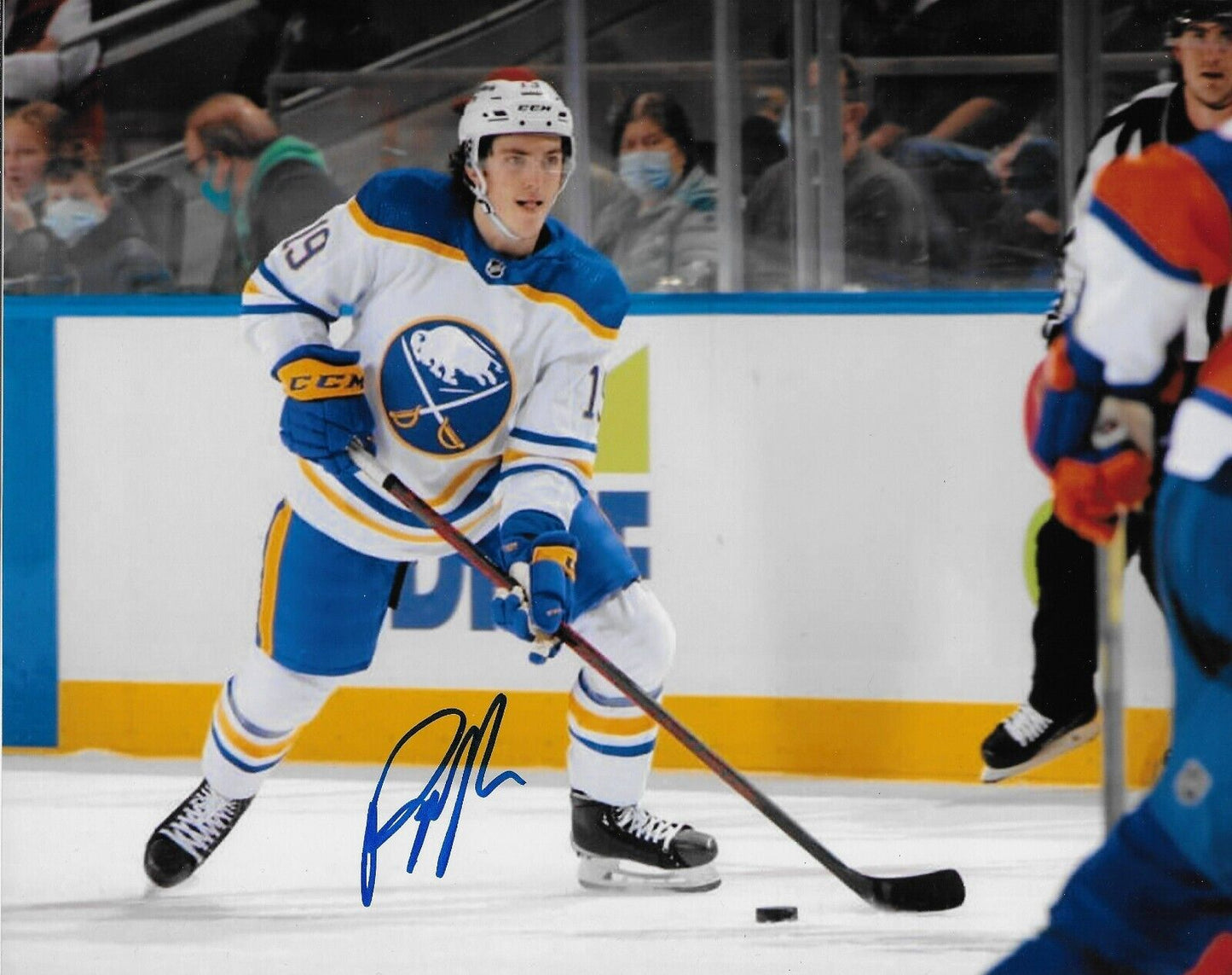 Signed Peyton Krebs Buffalo Sabres Autographed 8x10 Photo #2 Original