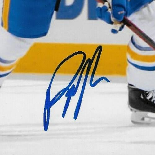 Signed Peyton Krebs Buffalo Sabres Autographed 8x10 Photo #2 Original