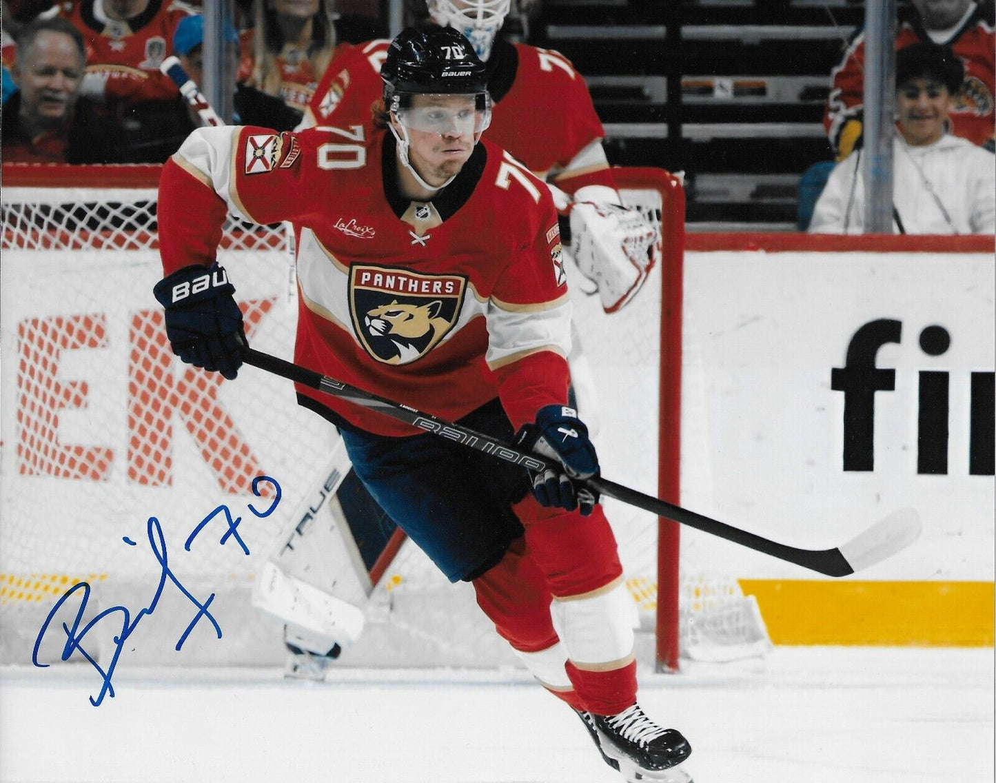 Signed Jesper Boqvist Florida Panthers Autographed 8x10 Photo #1 Original