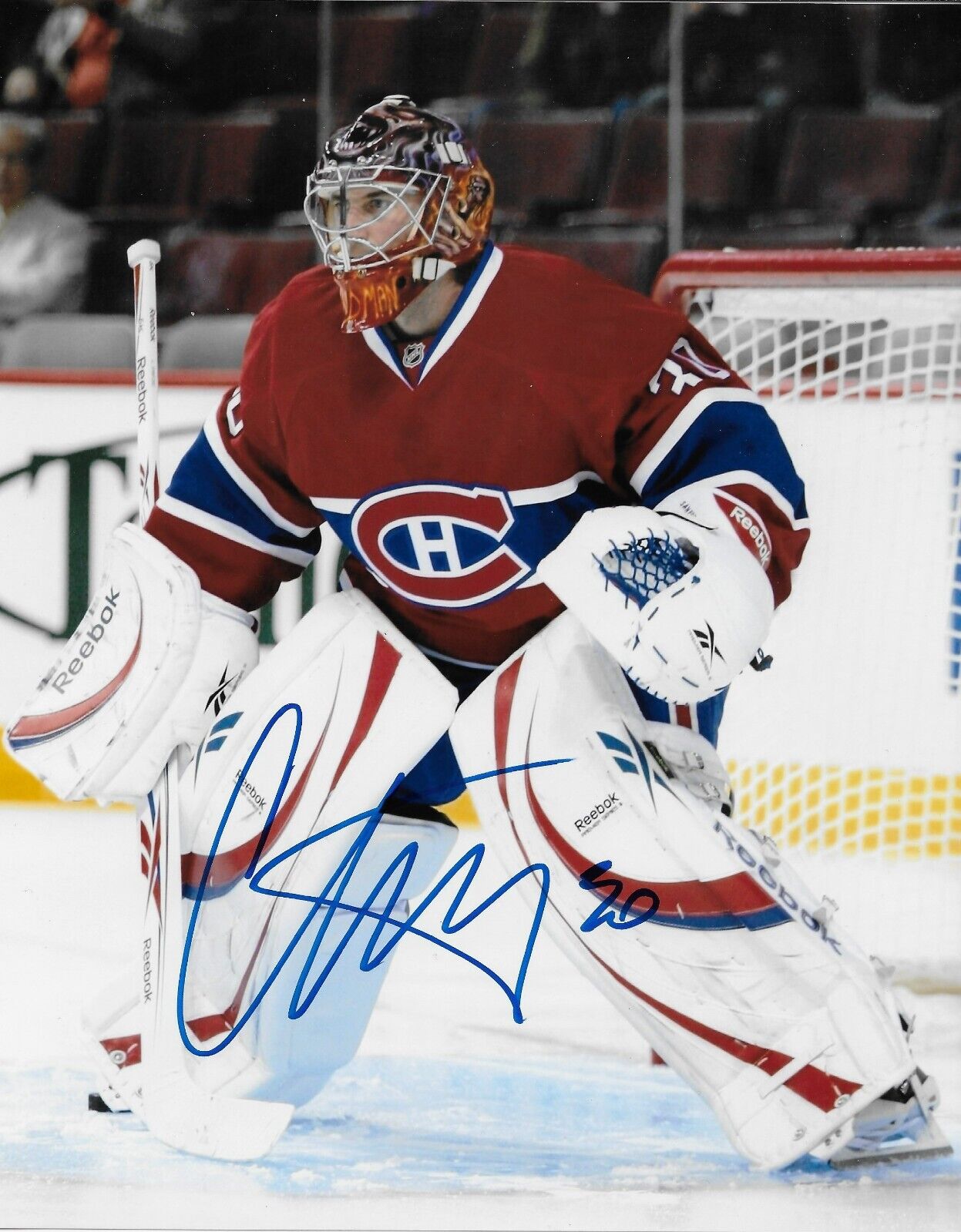 Signed Curtis Sanford Montreal Canadiens Autographed 8x10 Photo #1 Original