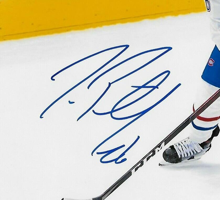 Signed Jeff Petry Montreal Canadiens Autographed 8x10 Photo #2 Original