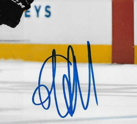 Signed Fabian Lysell Boston Bruins Autographed 8x10 Photo #4 Original