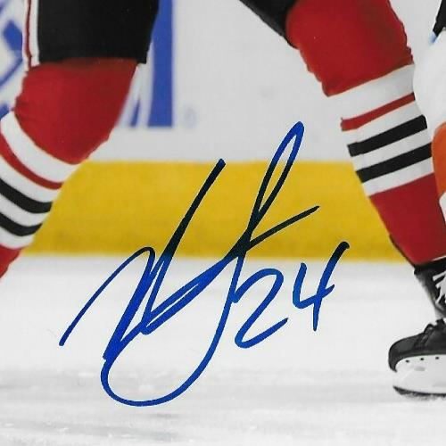 Signed Nick Seeler Philadelphia Flyers Autographed 8x10 Photo #1 Original