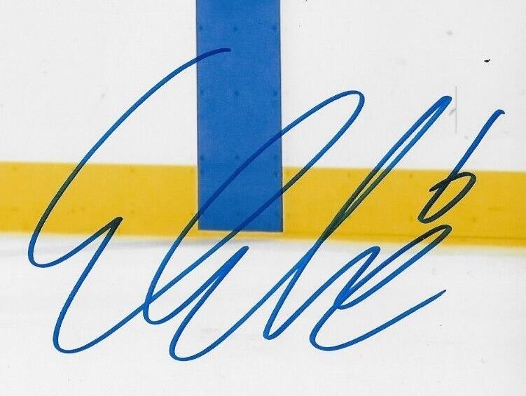 Signed Emil Andrae Philadelphia Flyers Autographed 8x10 Photo #1 Original