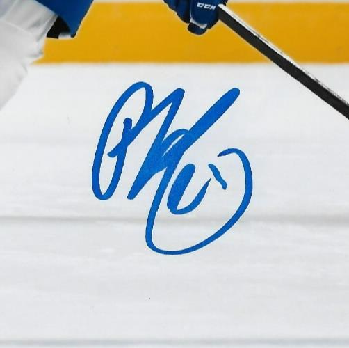Signed Pontus Holmberg Toronto Maple Leafs 8x10 Photo #3 AHL Marlies Original
