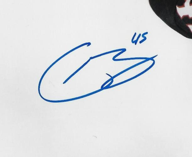 Signed Gavin Brindley Columbus Blue Jackets Autographed 8x10 Photo #3 Original