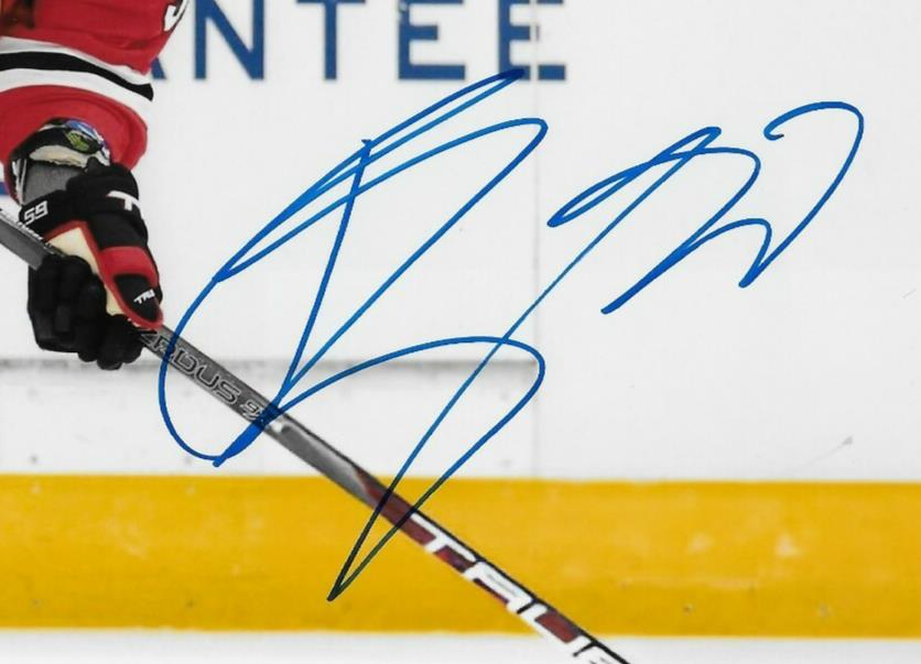 Signed Tyler Bertuzzi Chicago Blackhawks Autographed 8x10 Photo #1 Original