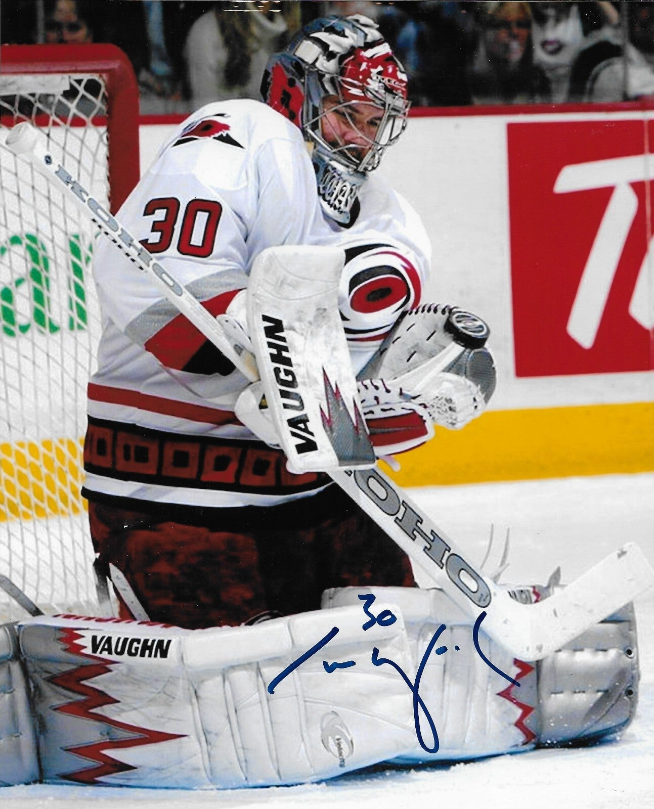 Signed Cam Ward Carolina Hurricanes Autographed 8x10 Photo #1 Original
