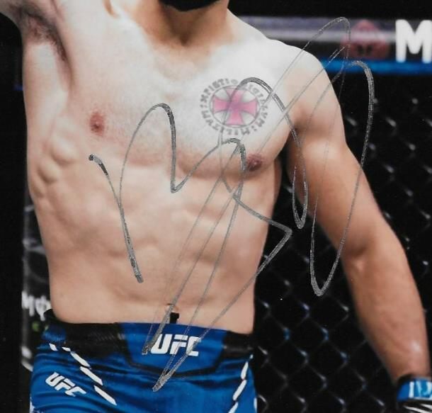 Signed Benoit St Denis UFC MMA Autographed 8x10 Photo #2 Original