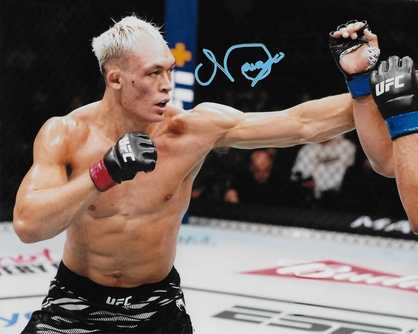 Signed Navajo Stirling UFC MMA Autographed 8x10 Photo #3 Original