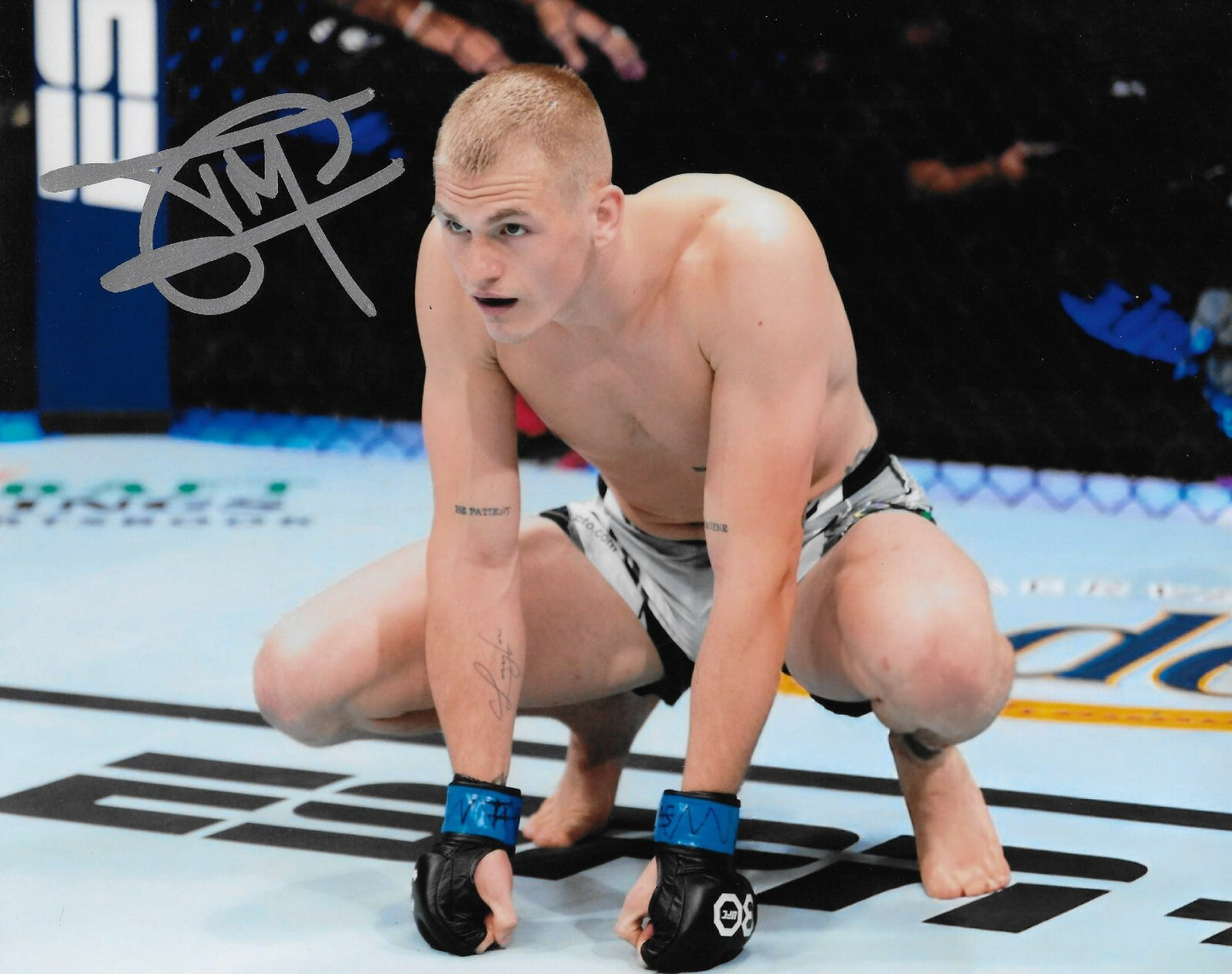 Signed Ian Garry UFC MMA Autographed 8x10 Photo #3 Original