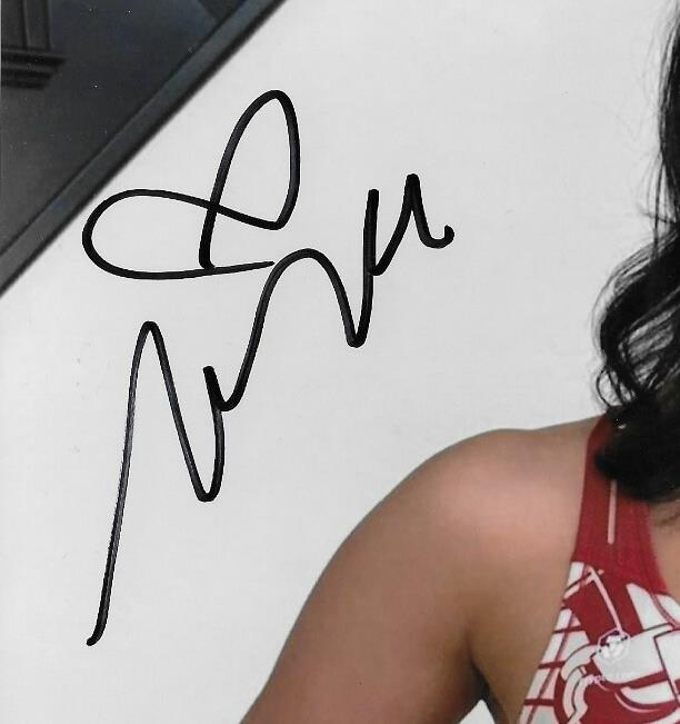 Signed Nina Drama UFC MMA Autographed 8x10 Photo #1 Original