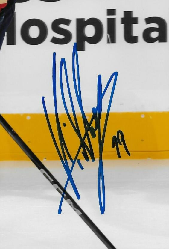 Signed Sandis Vilmanis Florida Panthers Autographed 8x10 Photo #1 Original