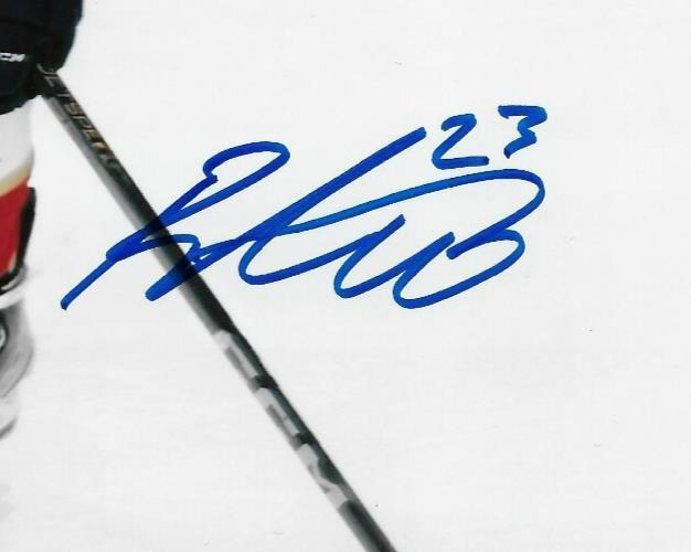 Signed Ryan McAllister Florida Panthers Autographed 8x10 Photo #1 Original