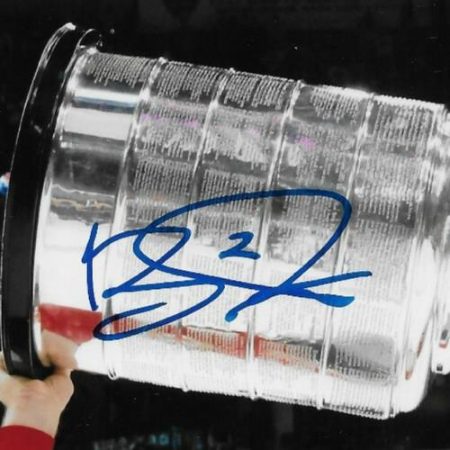 Signed Tobias Bjornfot Florida Panthers Stanley Cup 8x10 Photo #1 Original