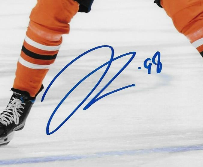 Signed Jesse Puljujarvi Edmonton Oilers Autographed 8x10 Photo #4 Original