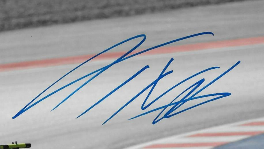Signed Tina Hausmann Formula 1 Academy Aston Martin Racing 8x10 Photo 1 Original