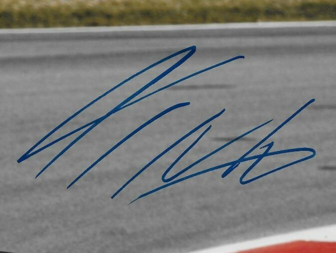 Signed Tina Hausmann Formula 1 Academy Aston Martin Racing 8x10 Photo 2 Original
