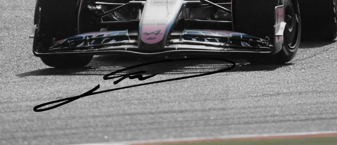 Signed Jack Doohan Formula 1 Alpine Racing Autographed 8x10 Photo #3 Original