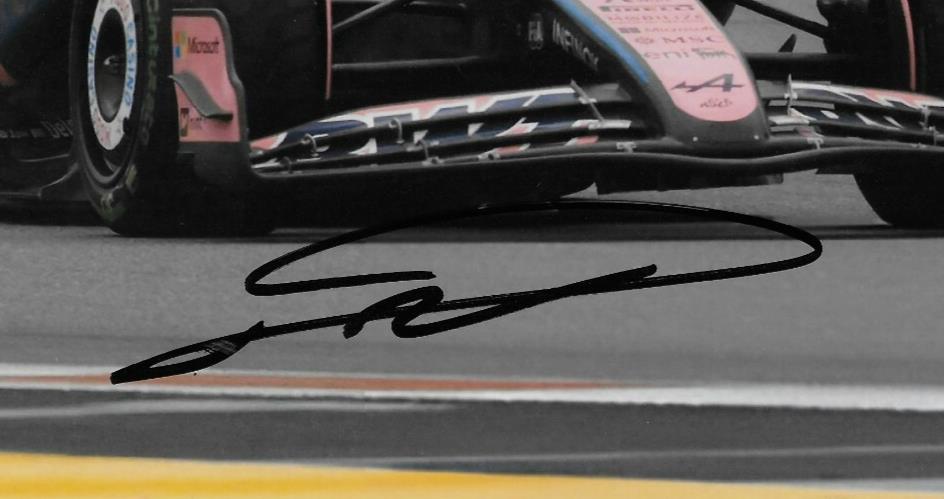 Signed Jack Doohan Formula 1 Alpine Racing Autographed 8x10 Photo #6 Original