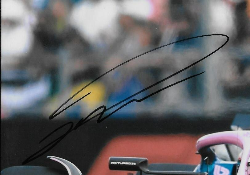 Signed Jack Doohan Formula 1 Alpine Racing Autographed 8x10 Photo #7 Original