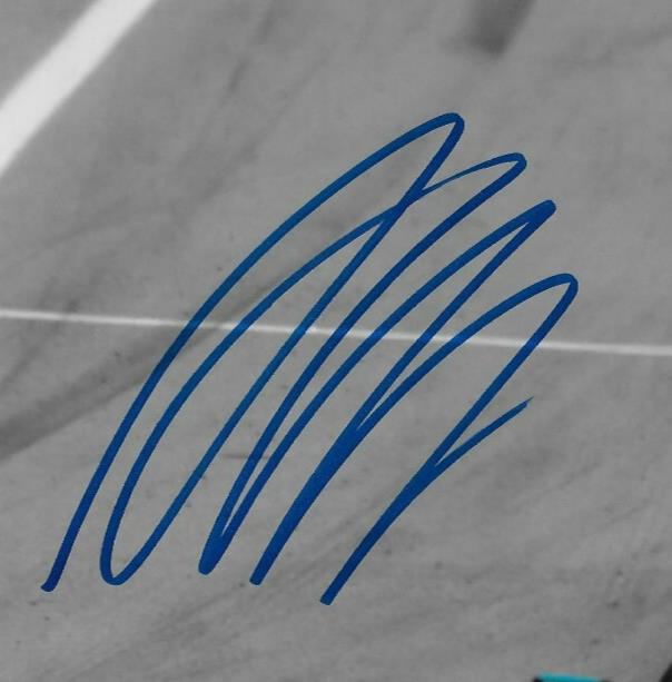 Signed Kimi Antonelli Formula 1 Mercedes Racing 8x10 Photo #2 Original